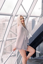 Ukrainian mail order bride Khrystyna from Odesa with blonde hair and grey eye color - image 9