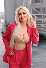 Ukrainian mail order bride Khrystyna from Odesa with blonde hair and grey eye color - image 6