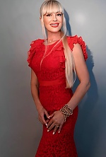 Ukrainian mail order bride Svitlana from Kharkiv with blonde hair and blue eye color - image 6