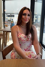 Ukrainian mail order bride Olha from Lviv with light brown hair and green eye color - image 5