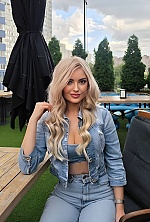 Ukrainian mail order bride Julia from Dnipro with blonde hair and blue eye color - image 3