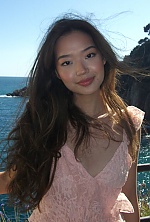 Ukrainian mail order bride Aldana from Almaty with brunette hair and brown eye color - image 2