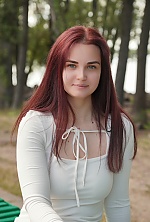 Ukrainian mail order bride Ray from Cherkasy with red hair and green eye color - image 5