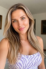 Ukrainian mail order bride Tetyana from Miami with blonde hair and grey eye color - image 7