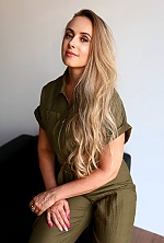 Ukrainian mail order bride Olena from Kyiv with blonde hair and blue eye color - image 11