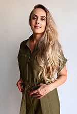 Ukrainian mail order bride Olena from Kyiv with blonde hair and blue eye color - image 10