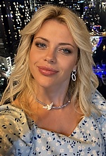 Ukrainian mail order bride Margarita from Oslo with blonde hair and blue eye color - image 2