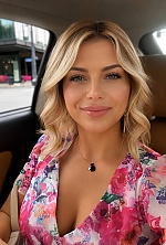 Ukrainian mail order bride Margarita from Oslo with blonde hair and blue eye color - image 8