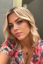 Ukrainian mail order bride Margarita from Oslo with blonde hair and blue eye color - image 9