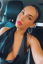 Ukrainian mail order bride Karyna from Kyiv with black hair and green eye color - image 6