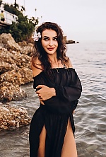 Ukrainian mail order bride Angela from Serres with black hair and grey eye color - image 2