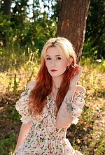 Ukrainian mail order bride Victoriia from Cherkasy with red hair and brown eye color - image 2