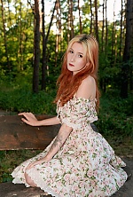 Ukrainian mail order bride Victoriia from Cherkasy with red hair and brown eye color - image 3