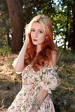 Ukrainian mail order bride Victoriia from Cherkasy with red hair and brown eye color - image 6