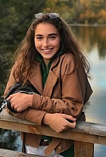 Ukrainian mail order bride Anastasia from Lisbon with brunette hair and green eye color - image 8