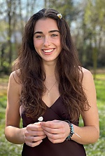 Ukrainian mail order bride Anastasia from Lisbon with brunette hair and green eye color - image 6