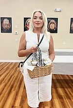Ukrainian mail order bride Natalia from Sarasota with blonde hair and grey eye color - image 3