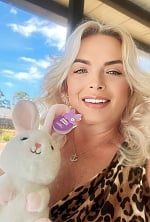 Ukrainian mail order bride Natalia from Sarasota with blonde hair and grey eye color - image 4