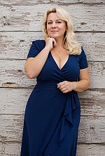 Ukrainian mail order bride Nataliia from Chernivtsi with blonde hair and blue eye color - image 3