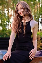 Ukrainian mail order bride Veronika from Kyiv with brunette hair and blue eye color - image 2