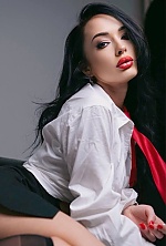 Ukrainian mail order bride Zhanna from Chernihiv with brunette hair and black eye color - image 3