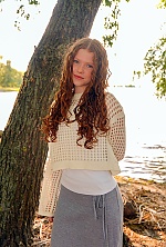 Ukrainian mail order bride Yelyzaveta from Cherkasy with red hair and green eye color - image 11