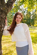 Ukrainian mail order bride Yelyzaveta from Cherkasy with red hair and green eye color - image 2