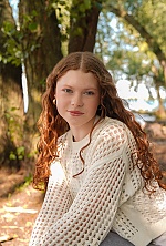 Ukrainian mail order bride Yelyzaveta from Cherkasy with red hair and green eye color - image 6