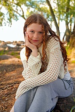 Ukrainian mail order bride Yelyzaveta from Cherkasy with red hair and green eye color - image 8