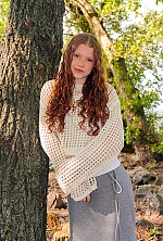 Ukrainian mail order bride Yelyzaveta from Cherkasy with red hair and green eye color - image 9