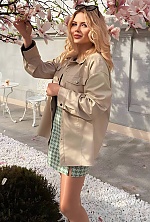 Ukrainian mail order bride Kateryna from Bucharest with blonde hair and grey eye color - image 7
