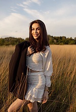 Ukrainian mail order bride Maryna from Kremenchug with brunette hair and green eye color - image 7