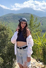 Ukrainian mail order bride Maryna from Kremenchug with brunette hair and green eye color - image 5