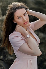 Ukrainian mail order bride Oksana from Brussels with brunette hair and green eye color - image 5