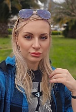Ukrainian mail order bride Olena from Miami with blonde hair and blue eye color - image 12