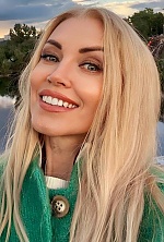 Ukrainian mail order bride Ksenia from Dnipro with blonde hair and green eye color - image 7
