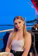 Ukrainian mail order bride Maria from Frankfurt with white grey hair and blue eye color - image 3