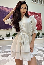 Ukrainian mail order bride Anastasia from Kyiv with black hair and brown eye color - image 7