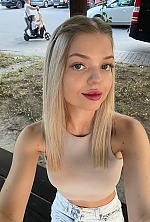 Ukrainian mail order bride Viktoriia from Ivano-Frankivsk with blonde hair and blue eye color - image 8