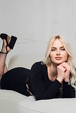 Ukrainian mail order bride Elena from Kyiv with blonde hair and grey eye color - image 4