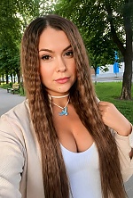 Ukrainian mail order bride Olha from Sumy with light brown hair and brown eye color - image 3