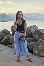 Ukrainian mail order bride Irina from Desenzano del Garda with black hair and green eye color - image 11