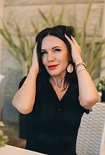 Ukrainian mail order bride Irina from Desenzano del Garda with black hair and green eye color - image 14