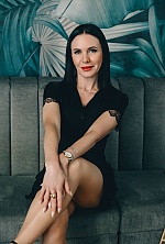 Ukrainian mail order bride Irina from Desenzano del Garda with black hair and green eye color - image 12