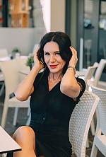 Ukrainian mail order bride Irina from Desenzano del Garda with black hair and green eye color - image 19