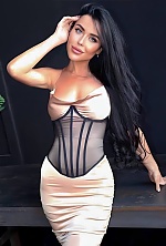 Ukrainian mail order bride Natalia from Kyiv with brunette hair and green eye color - image 6
