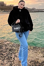 Ukrainian mail order bride Vladeslava from Odesa with black hair and green eye color - image 4