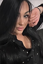 Ukrainian mail order bride Vladyslava from Tbilisi with black hair and green eye color - image 9