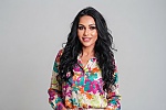 Ukrainian mail order bride Vladyslava from Tbilisi with black hair and green eye color - image 2