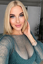 Ukrainian mail order bride Anna from D&uuml;sseldorf with blonde hair and blue eye color - image 3
